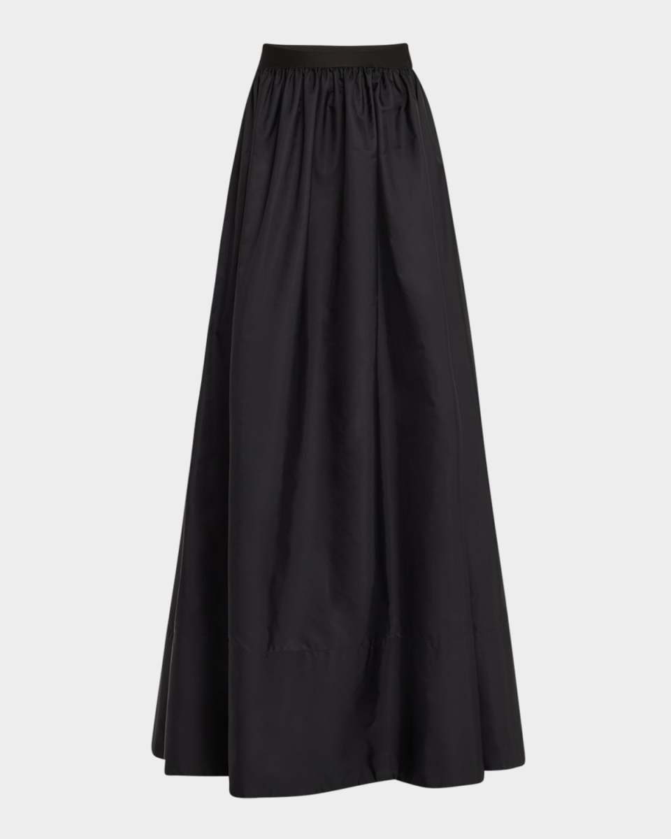 Taffeta Skirt W Pockets